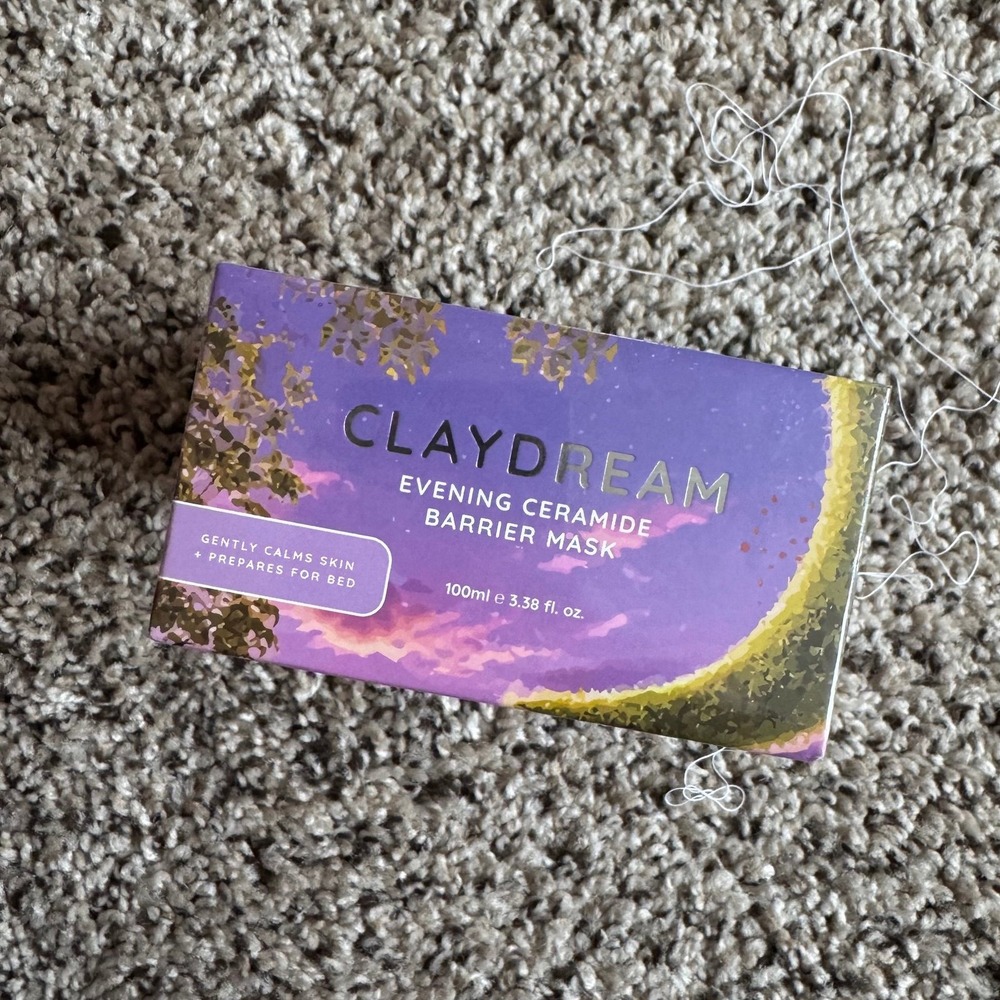 Dew Of The Gods Claydream Evening Ceramide Barrier Mask 100ml NIB